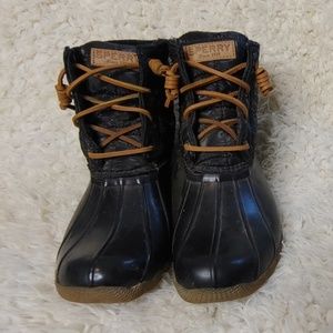 Sperry Top-Sider Black Duck Rain Bootie